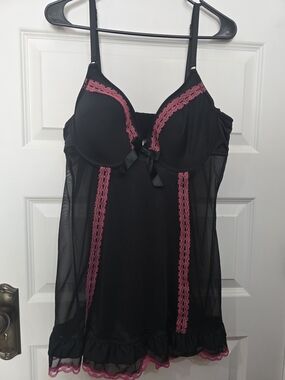 Vintage Y2K Rampage -Women's Babydoll Slip Size 2X